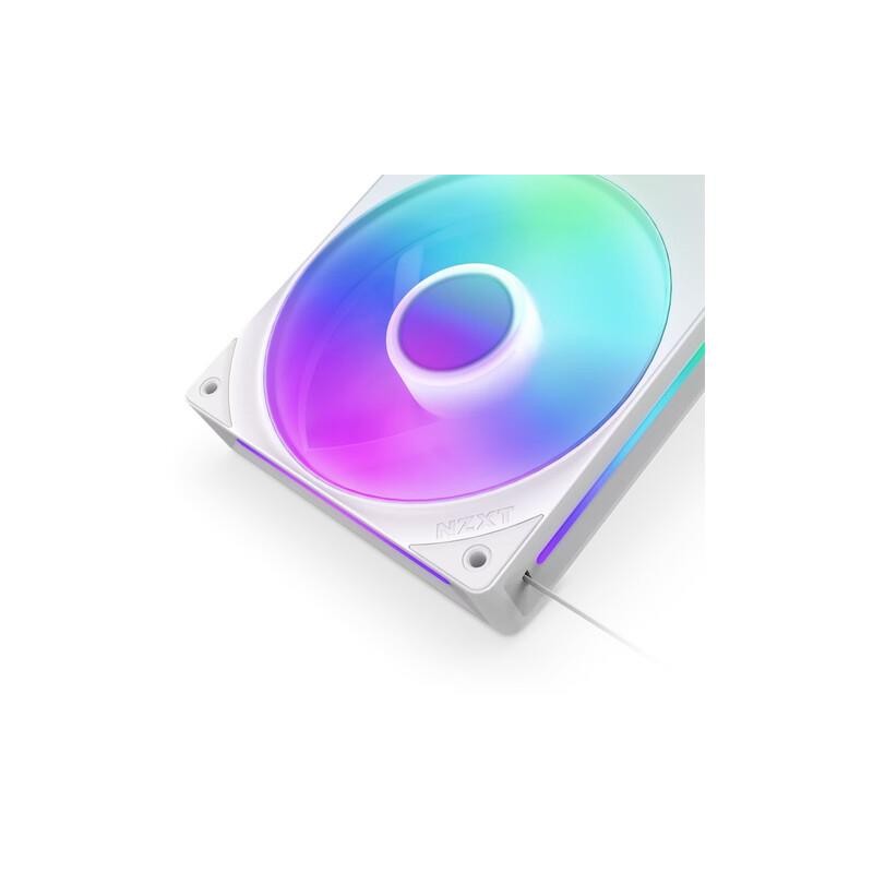 Wentylator NZXT F280 RGB Core PWM Biały