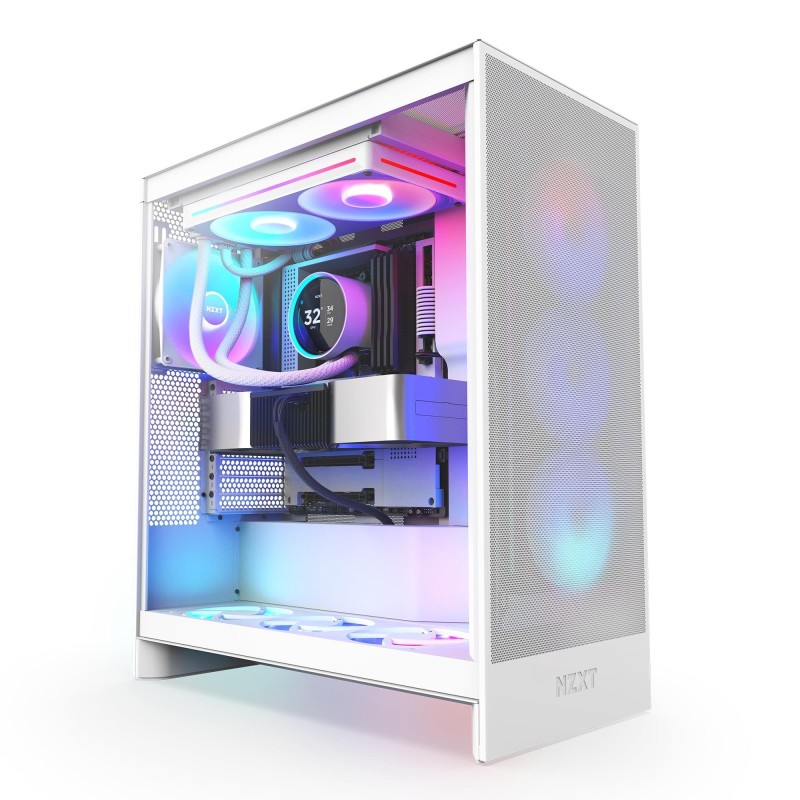 Chłodzenie wodne NZXT Kraken Elite 280 RGB V2 LCD białe | PartsPC.pl