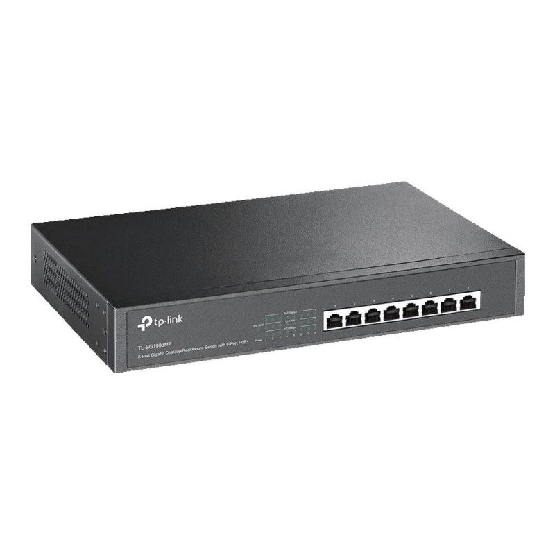 Switch niezarządzalny TP-Link TL-SG1008MP V4 8x100/1000 8xPoE+