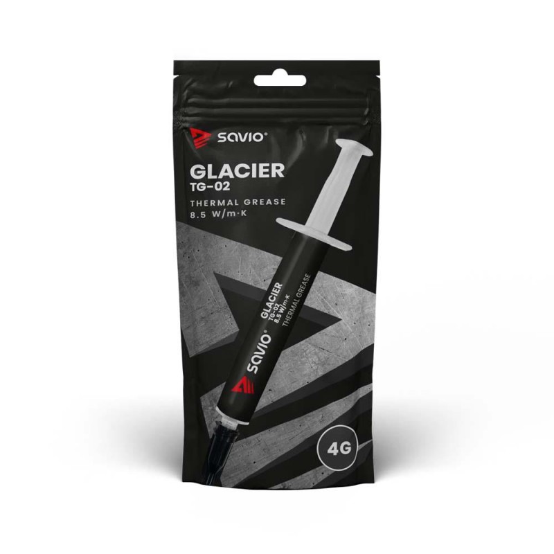 Pasta termoprzewodząca SAVIO TG-02 4G, 8.5W/m-K, 4g | PartsPC.pl