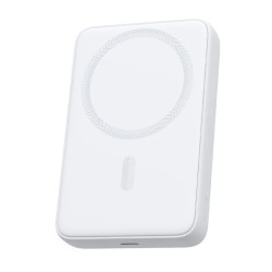 PB-MS04 White Qi2 MagSafe PowerBank 10000mAh 20W PD | PartsPC.pl