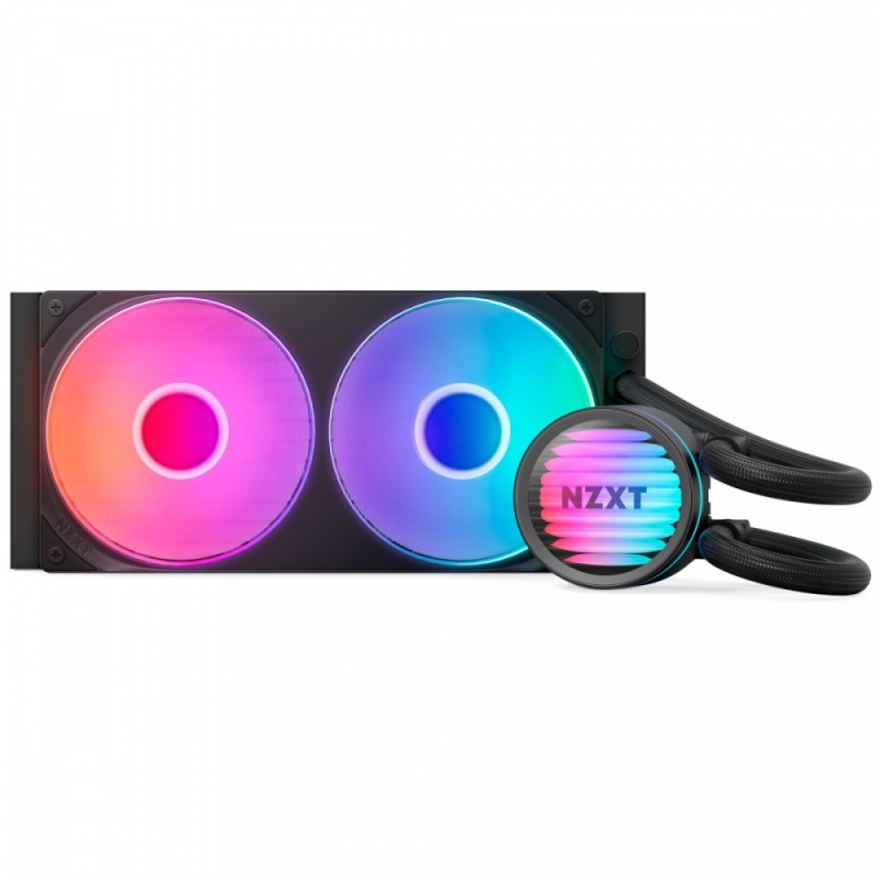 Chłodzenie wodne Kraken core 240 RGB czarne | PartsPC.pl