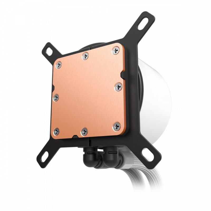 Chłodzenie wodne Kraken plus 360 RGB LCD białe | PartsPC.pl