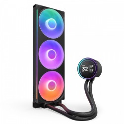 Chłodzenie wodne Kraken elite 420 RGB LCD czarne | PartsPC.pl