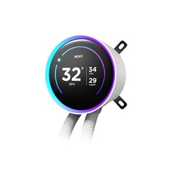 Chłodzenie wodne Kraken elite 360 RGB V2 LCD białe | PartsPC.pl