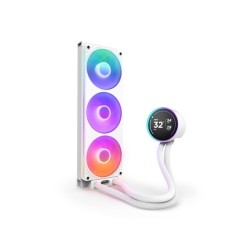 Chłodzenie wodne Kraken elite 360 RGB V2 LCD białe | PartsPC.pl