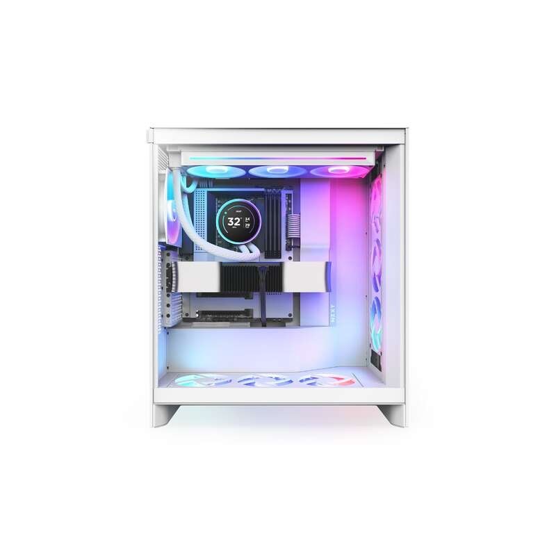 Chłodzenie wodne Kraken elite 360 RGB V2 LCD białe | PartsPC.pl