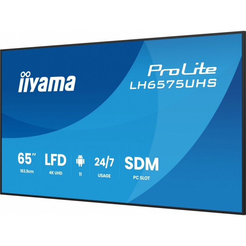 Monitor 65 cali LH6575UHS-B2AG,24/7,IPS,ANDROID.11,4K,  WiFi… | PartsPC.pl