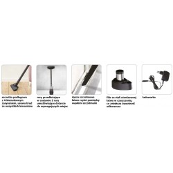 Odkurzacz pionowy bezprzewodowy 2w1  MR-615 | PartsPC.pl