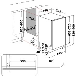Zmywarka WSIO3T223PCEX | PartsPC.pl