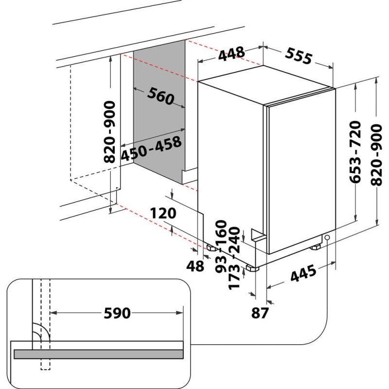 Zmywarka WSIO3T223PCEX | PartsPC.pl