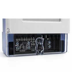 Jednofazowy miernik zużycia energii | 230V | 5(60)A | LCD | PartsPC.pl