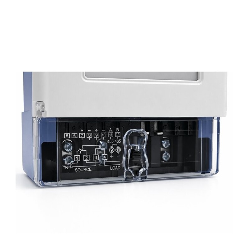 Jednofazowy miernik zużycia energii | 230V | 5(60)A | LCD | PartsPC.pl
