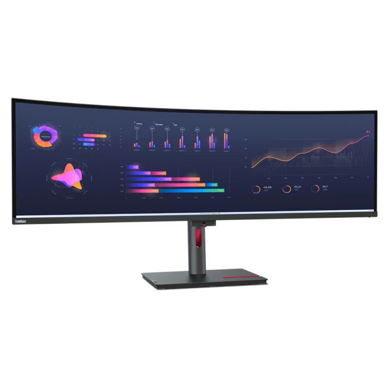 Monitor 49.0 cali ThinkVision P49w-30 WLED 63DBRAT1EU | PartsPC.pl