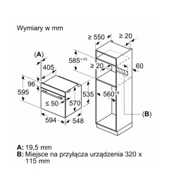 Piekarnik HBA534BW3  biały Serie 4 | PartsPC.pl