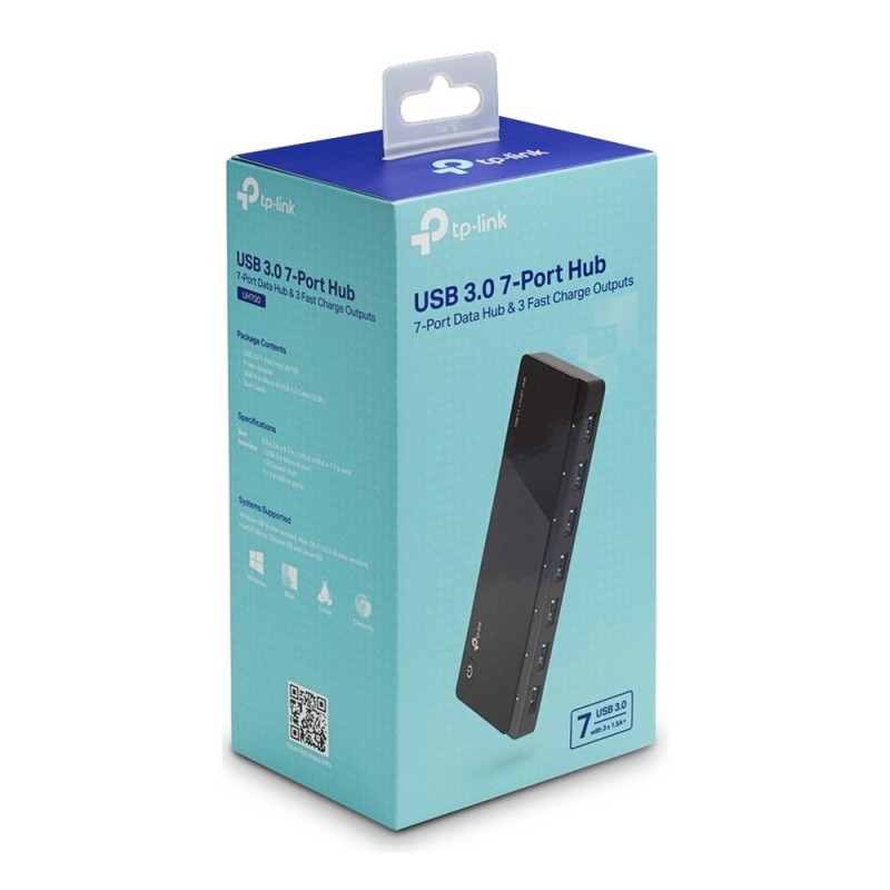 Hub USB TP-Link UH700 V4 USB Micro-B 7xUSB | PartsPC.pl