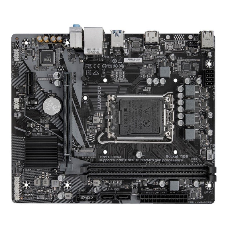 Płyta Gigabyte H610M K DDR4 (rev. 2.0) | PartsPC.pl