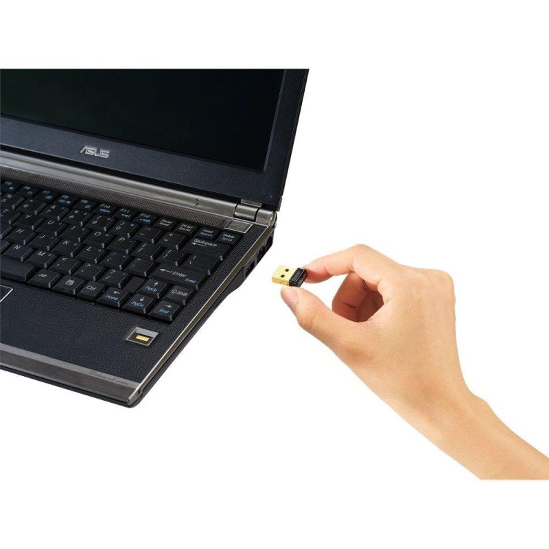 Karta sieciowa Asus USB-N10 Nano B1 USB Wi-Fi N150 | PartsPC.pl
