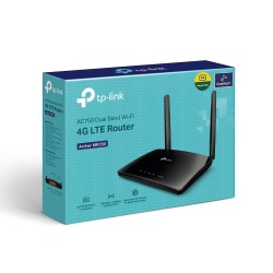 Router LTE TP-Link Archer MR200 V7 Wireless AC750 4G LTE 3xLAN, 1xWAN/LAN,
