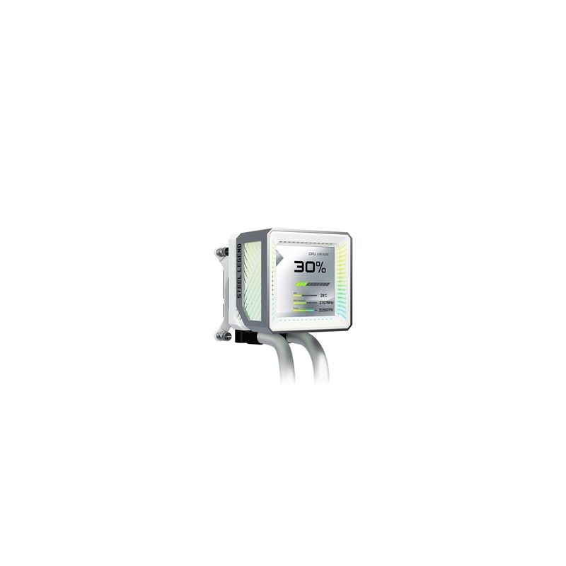 Chłodzenie wodne ASRock Steel Legend 360 LCD 3x120mm | PartsPC.pl