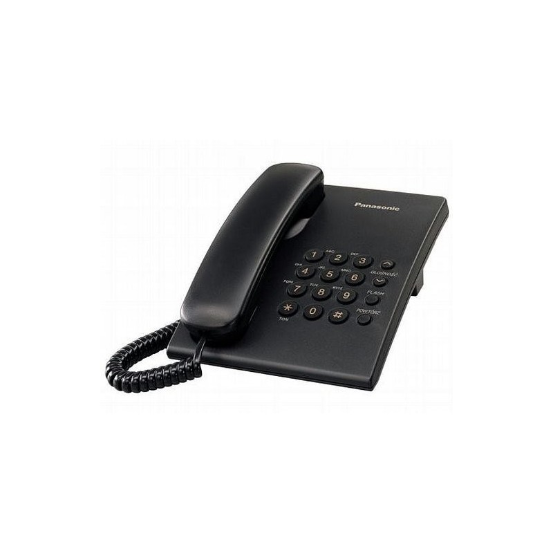 KX-TS500 Black przewodowy | PartsPC.pl
