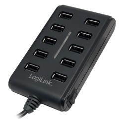 10-Portowy HUB USB2.0 z wlacznikiem ON/OFF | PartsPC.pl