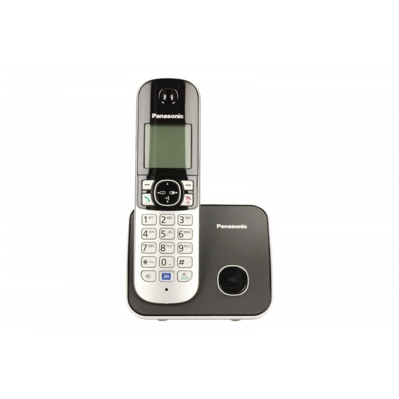 Telefon bezprzewodowy KX-TG6811 dect czarny | PartsPC.pl
