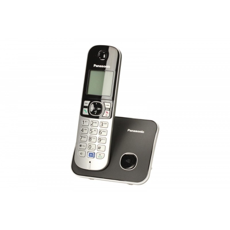 Telefon bezprzewodowy KX-TG6811 dect czarny | PartsPC.pl