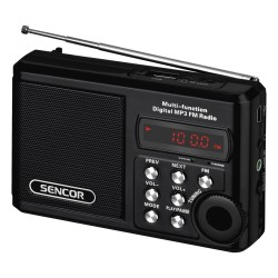 SRD 215 B Kieszonkowe radio Mp3,USB, Slot na kartę SD Bateri… | PartsPC.pl