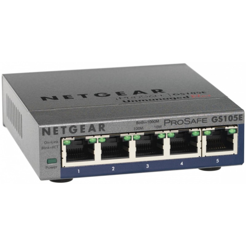 Switch Unmanaged Plus 5xGE - GS105E | PartsPC.pl