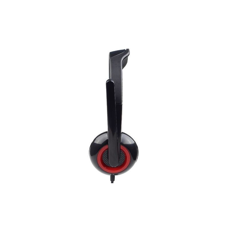 Słuchawki z mikrofonem MHS-002 Czarne | PartsPC.pl