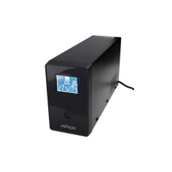 UPS LINE-INTERACTIVE 650VA 2X IEC, 1X SCHUKO 230V, LCD | PartsPC.pl
