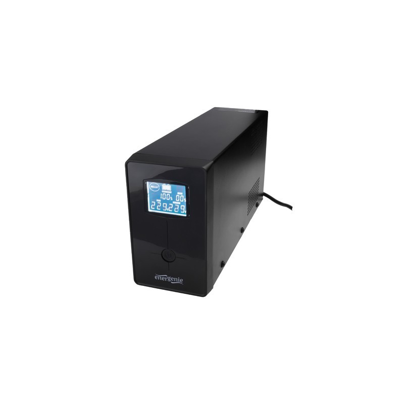 UPS LINE-INTERACTIVE 650VA 2X IEC, 1X SCHUKO 230V, LCD | PartsPC.pl