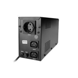 UPS LINE-INTERACTIVE 650VA 2X IEC, 1X SCHUKO 230V, LCD | PartsPC.pl