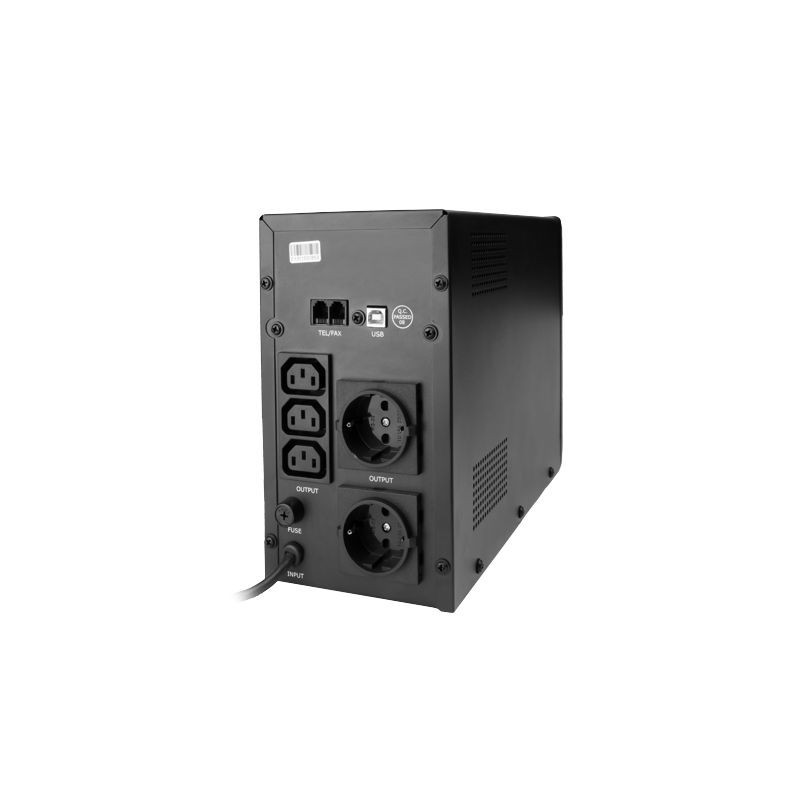 Zasilacz UPS LINE-INTERACTIVE 1500VA 3X IEC, 2X SCHUKO 230V,… | PartsPC.pl