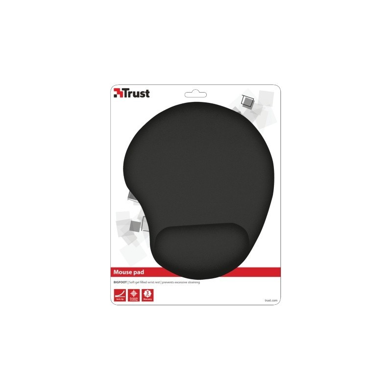 BigFoot Mouse Pad - black | PartsPC.pl
