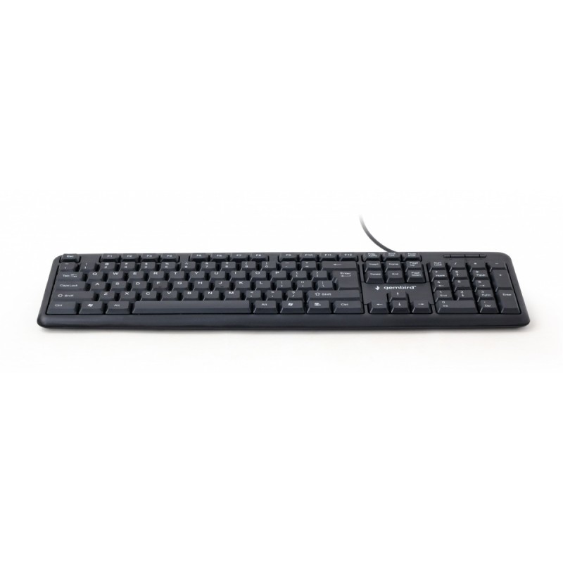 Klawiatura Standardowa USB Czarna KB-U-103 | PartsPC.pl