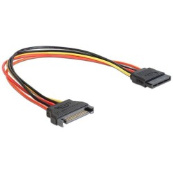 Przedłużacz SATA M/F 15PIN 30cm | PartsPC.pl