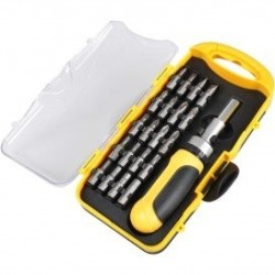 Zestaw 22 elementów: bity + wkrętak FDS 1011-22R | PartsPC.pl