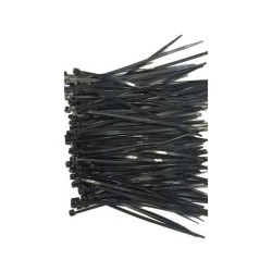 Opaska zaciskowa nylon 25cm/3.6mm (100szt) czarna | PartsPC.pl