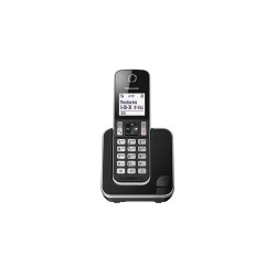 Telefon bezprzewodowy KX-TGD 310 czarny | PartsPC.pl