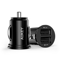 CC-S1 Mini ładowarka samochodowa 2xUSB AiPower 4.8A 24W | PartsPC.pl