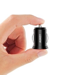CC-S1 Mini ładowarka samochodowa 2xUSB AiPower 4.8A 24W | PartsPC.pl