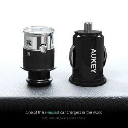 CC-S1 Mini ładowarka samochodowa 2xUSB AiPower 4.8A 24W | PartsPC.pl
