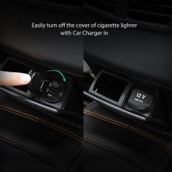 CC-S1 Mini ładowarka samochodowa 2xUSB AiPower 4.8A 24W | PartsPC.pl