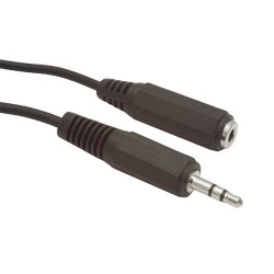 Przedłużacz Minijack M/F 3M stereo | PartsPC.pl