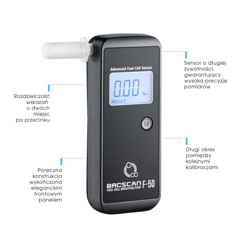 Alkomat elektrochemiczny F-50 | PartsPC.pl