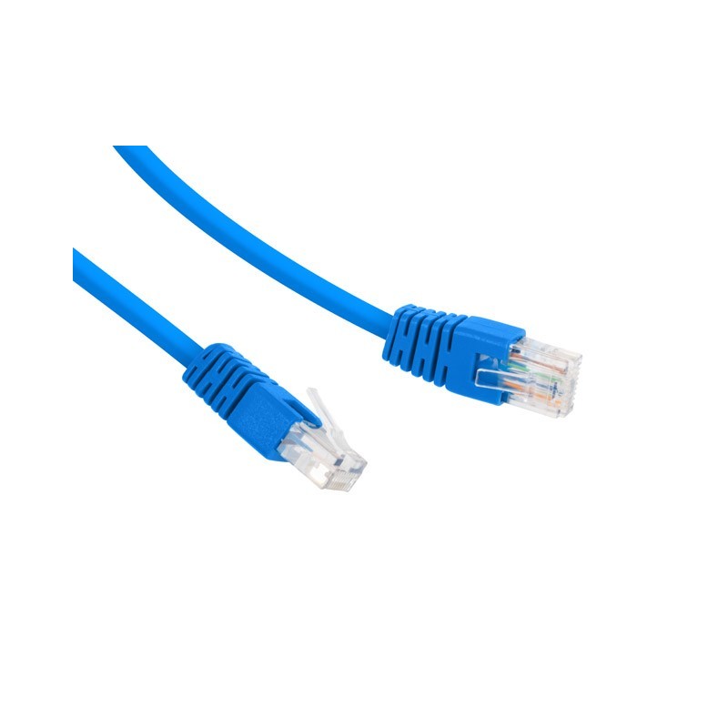 Patch cord Kat.6 UTP 2m niebieski | PartsPC.pl