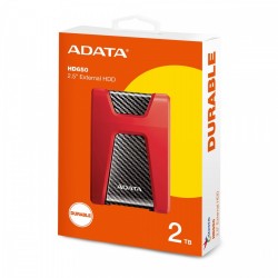 DashDrive Durable HD650 2TB 2.5'' USB3.1 Czerwony | PartsPC.pl