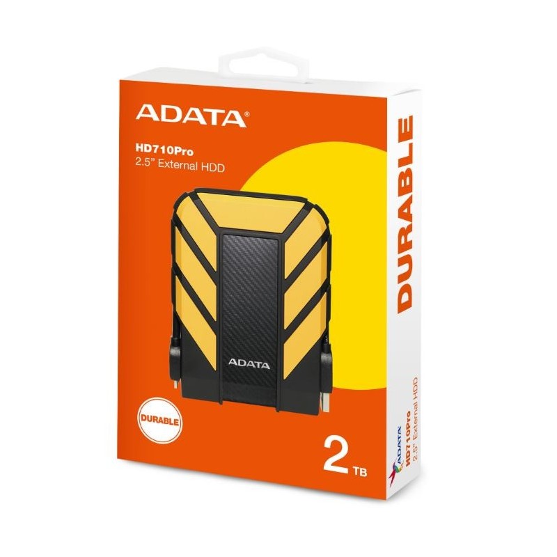 DashDrive Durable HD710 2TB 2.5'' USB3.1 Żółty | PartsPC.pl
